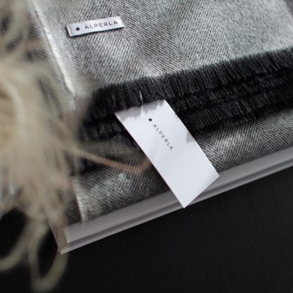 Black Alperla blanket