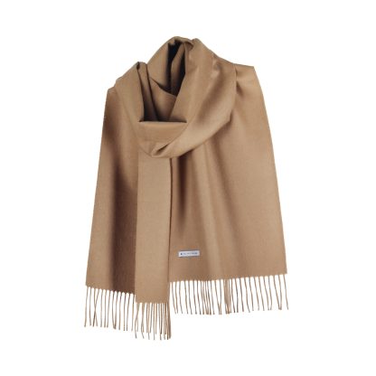 Camello alpaca scarf in camel color