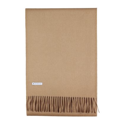 Camello premium alpaca scarf in camel color